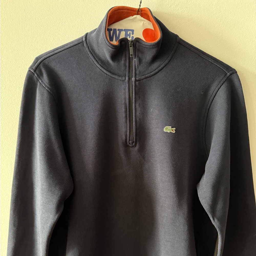 Lacoste sweater with side pockets